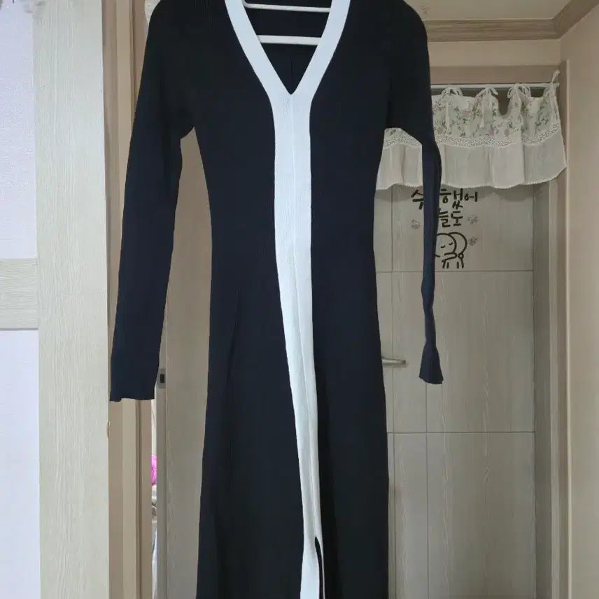 [BUNJANG] Long Knit Dress / 진곤색 봄 롱니트 원피스 55
