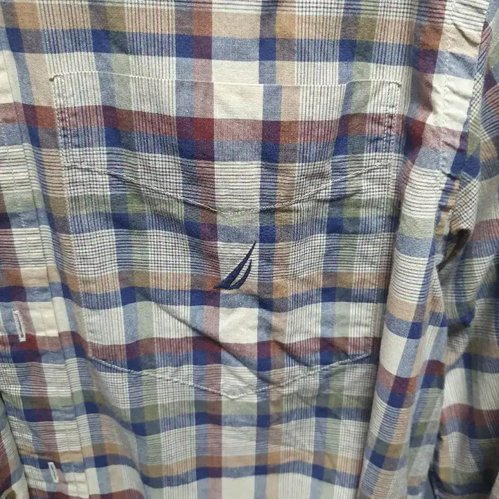 [BUNJANG] Nautica Checkered Overshirt / 노티카 체크 오버 셔츠