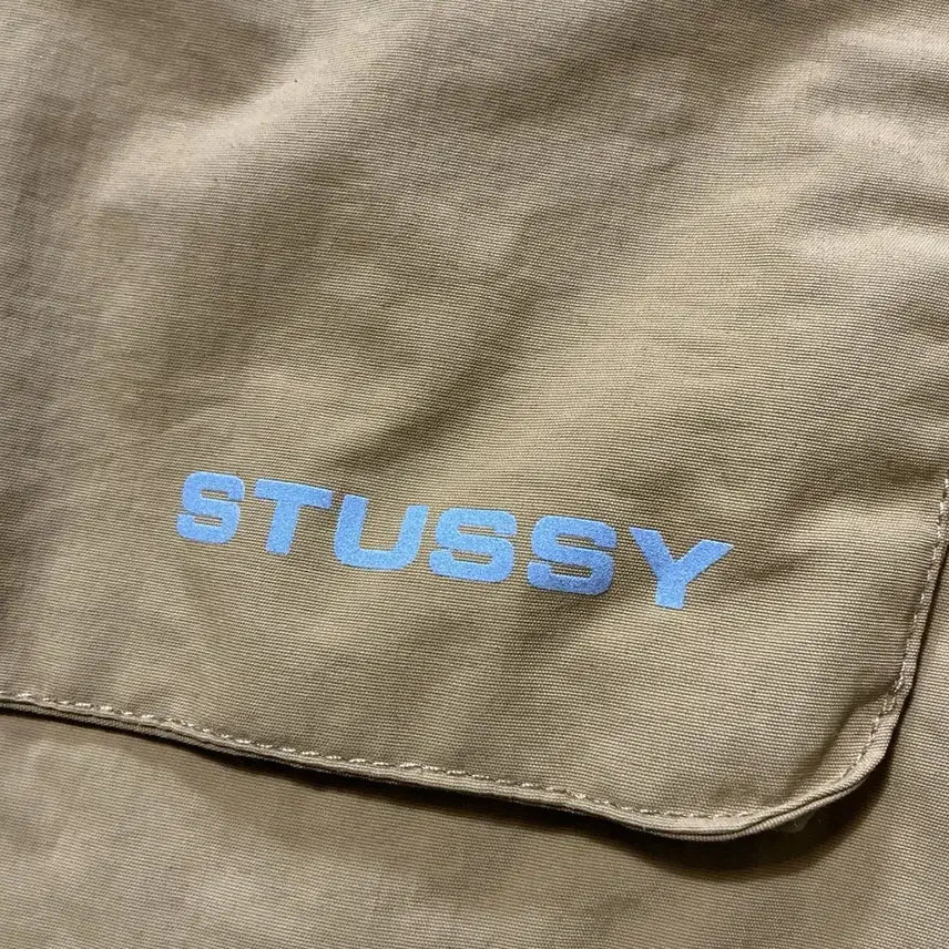 [BUNJANG] Stussy 3M Reflective Mustard Yellow Tech Windbreaker / 스투시 3M 리플렉티브 머스타드 옐로우 테크 윈드브레이커
