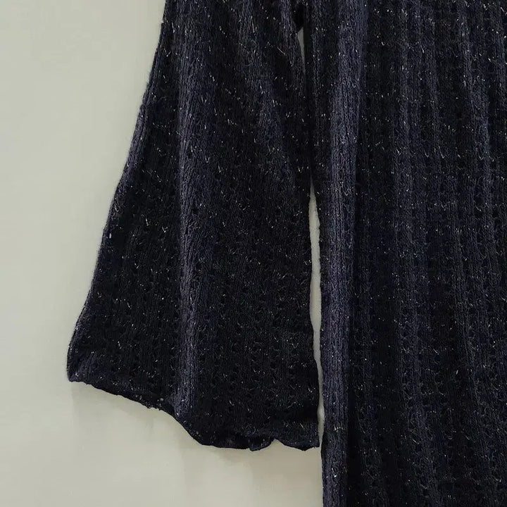 [BUNJANG] Vintage Y2K Glitter Tunic Dress / [JAPAN MADE] 빈티지 모리걸 Y2K 니트 글리터 튜닉 원피스 F