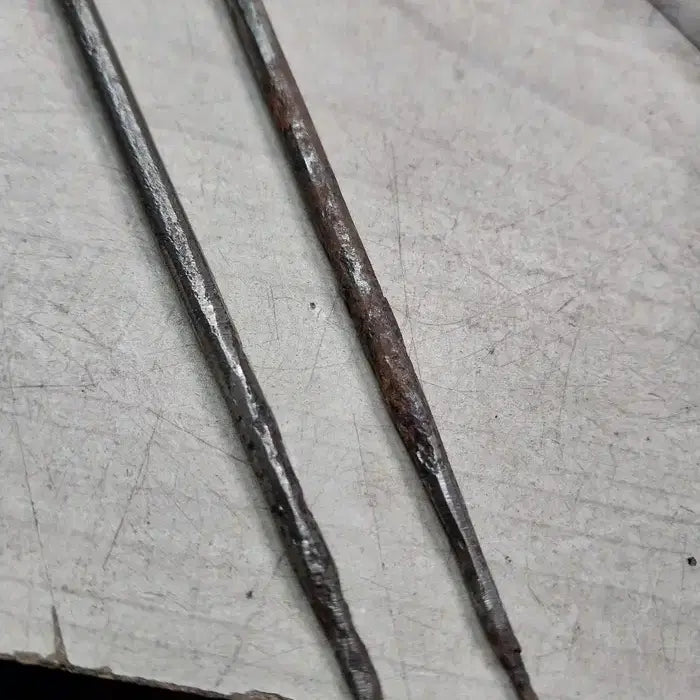 [BUNJANG] Japanese Chopsticks and Steel Paperweight / 100년 이상된 일본 부젓가락과 강철 문진