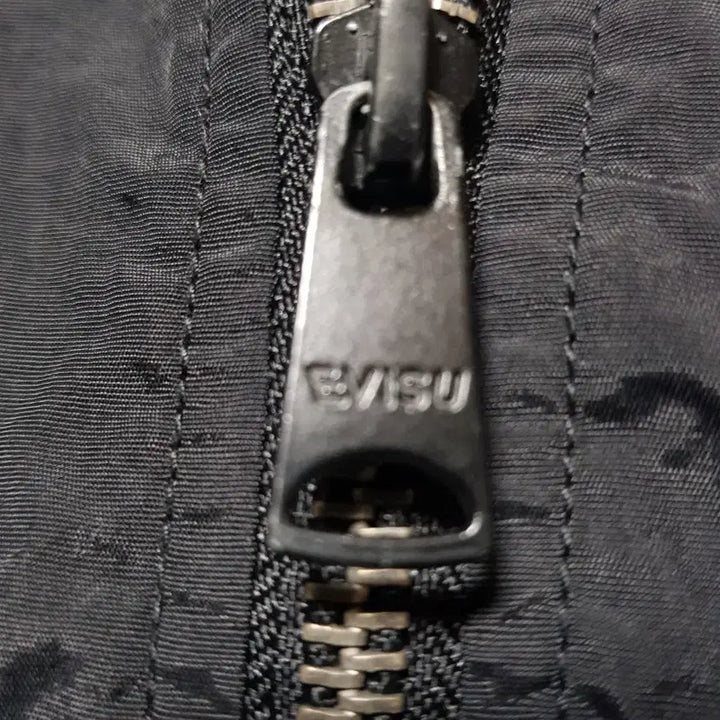 [BUNJANG] EVISU Black Bomber Jacket / EVISU 블랙 봄버 자켓