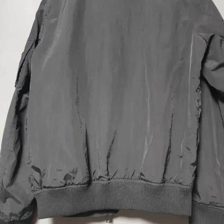 [BUNJANG] EVISU Black Bomber Jacket / EVISU 블랙 봄버 자켓