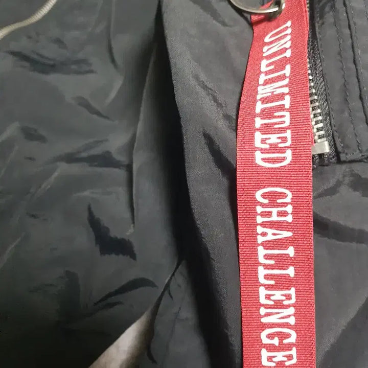 [BUNJANG] EVISU Black Bomber Jacket / EVISU 블랙 봄버 자켓