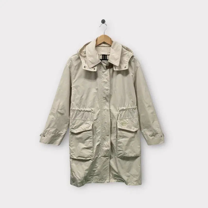 [BUNJANG] Hazzys French Hood Trench Coat (S-M) / 헤지스 후드 트렌치코트 S-M