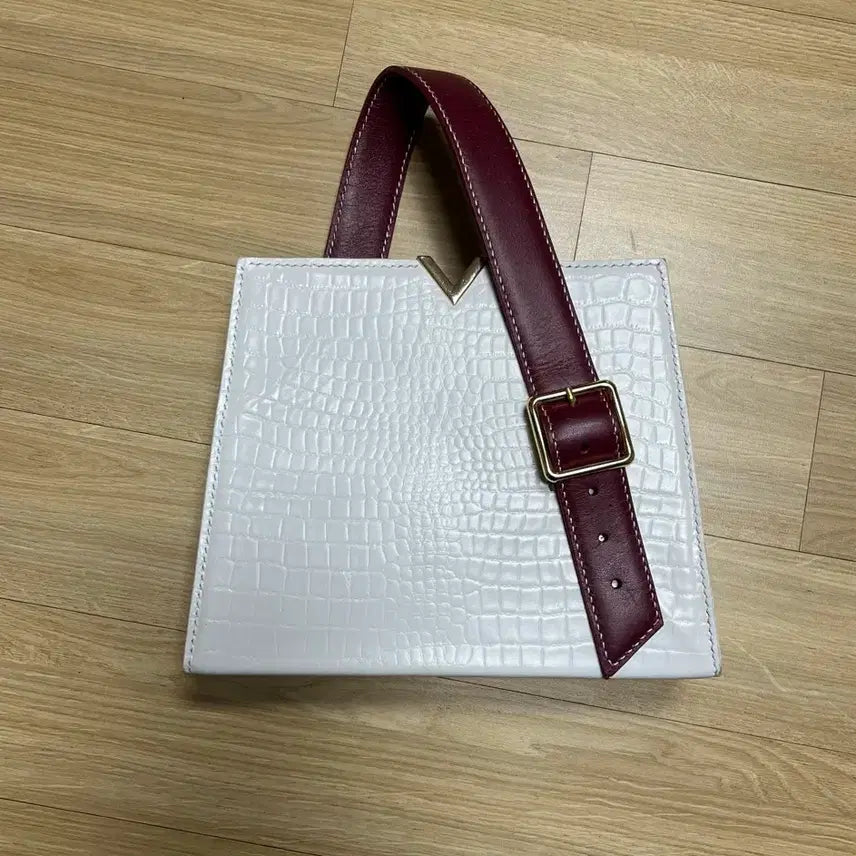 [BUNJANG] Handmade Natural Leather Tote Bag / 수제 천연가죽 토트백 가방