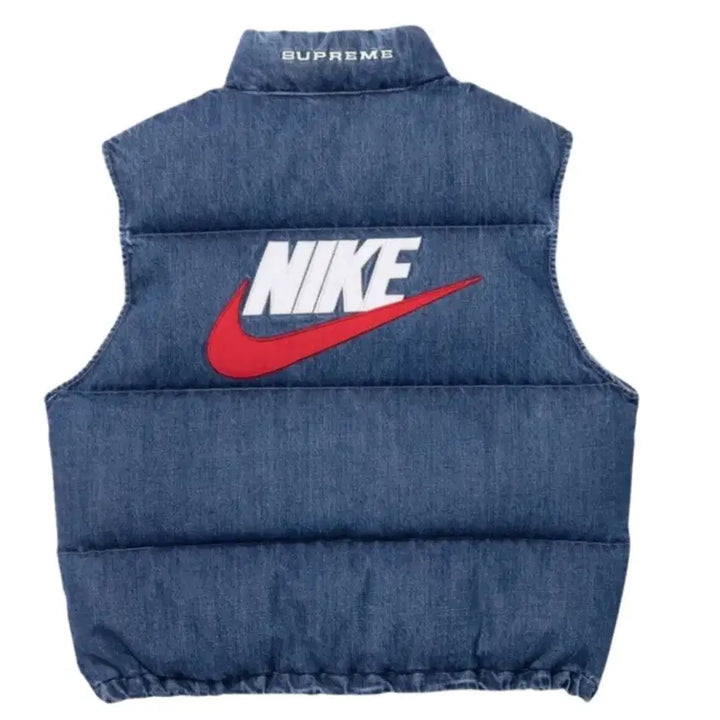 [BUNJANG] Supreme Nike Denim Puffer Vest / 24ss 슈프림 나이키 데님 푸퍼 베스트 s사이즈