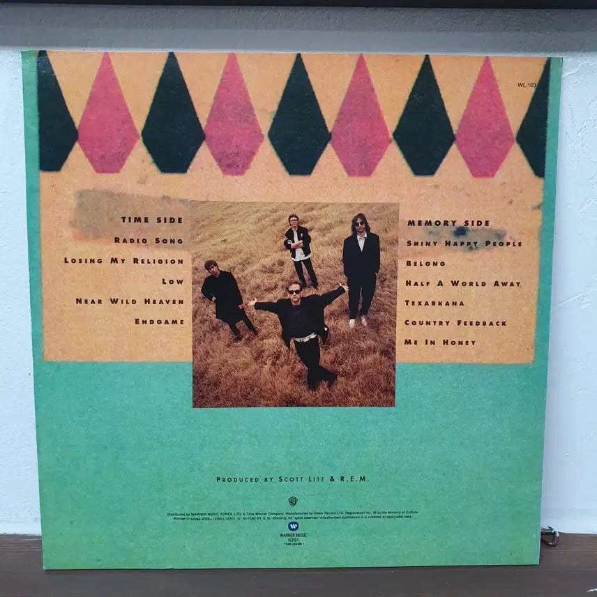 [BUNJANG] R.E.M 1991 LP / R.E.M LP 1991 워너뮤직