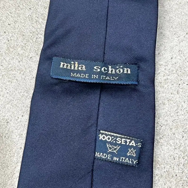 [BUNJANG] Mila Schon Silk Necktie / 밀라숀 실크 넥타이 s10066