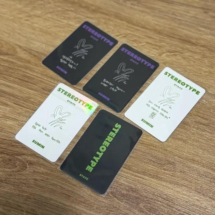 [BUNJANG] STAYC Sumin Stereotype Photocard / 스테이씨 수민 색안경 stereotype 포토카드 포카 앨범