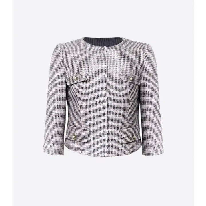 [BUNJANG] Blanchet Lizzie Tweed Jacket &amp; Skirt Set - Size S / 블랑쇼 리지 트위드 자켓 스커트 셋업 s