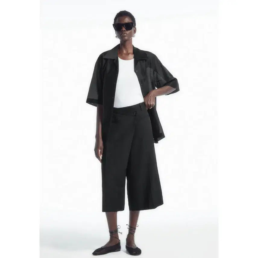 [BUNJANG] COS 40 Wrap Front Culottes Pants / COS 코스 랩 프론트 큐롯 팬츠 40