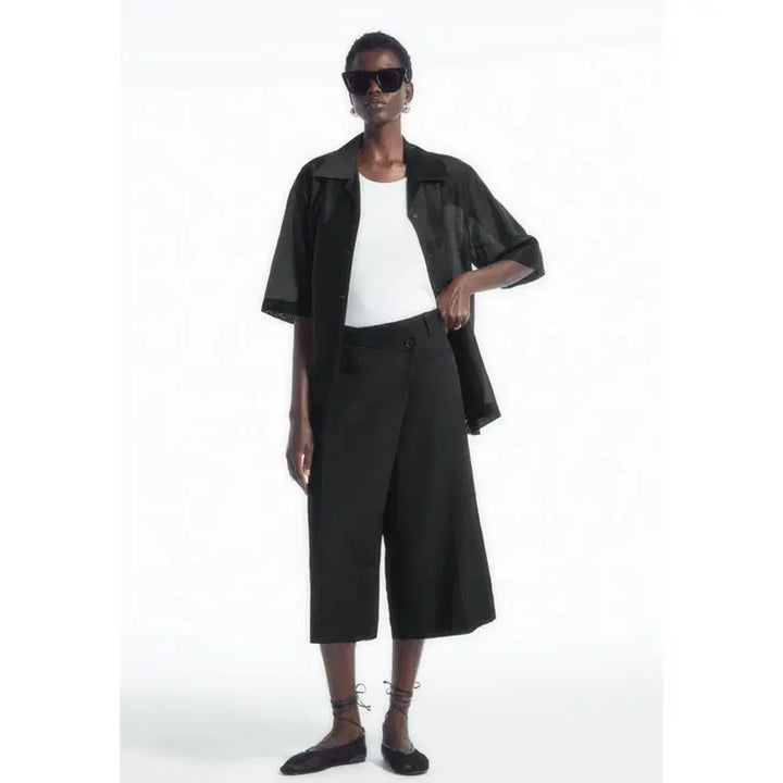 [BUNJANG] COS 40 Wrap Front Culottes Pants / COS 코스 랩 프론트 큐롯 팬츠 40