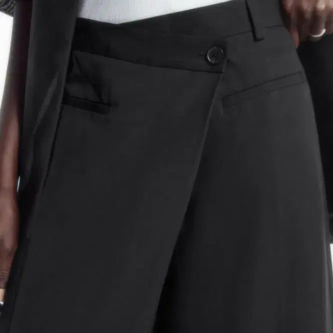 [BUNJANG] COS 40 Wrap Front Culottes Pants / COS 코스 랩 프론트 큐롯 팬츠 40