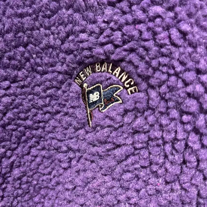 [BUNJANG] New Balance Fleece Vest Purple L / (새상품) 뉴발란스 플리스 베스트 퍼플 L