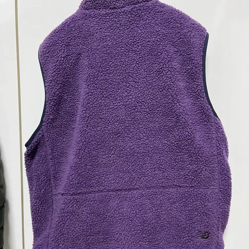[BUNJANG] New Balance Fleece Vest Purple L / (새상품) 뉴발란스 플리스 베스트 퍼플 L