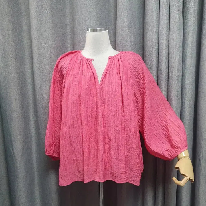 [SOLD OUT] COS핑크 퍼프블라우스
