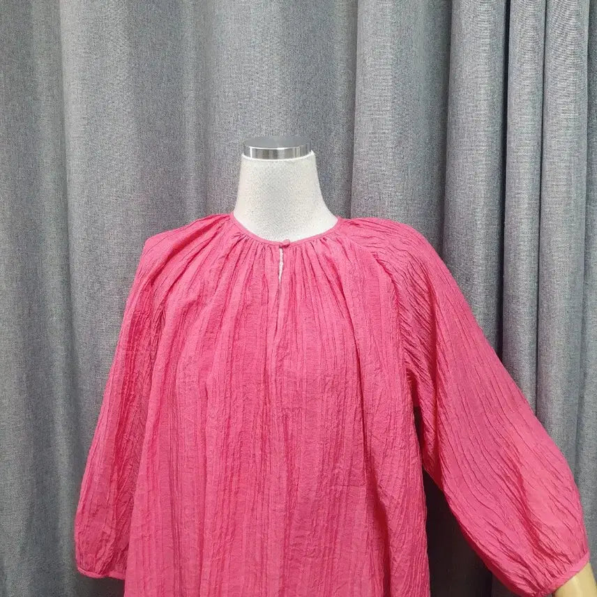 [SOLD OUT] COS핑크 퍼프블라우스