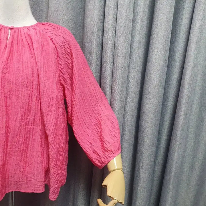 [SOLD OUT] COS핑크 퍼프블라우스