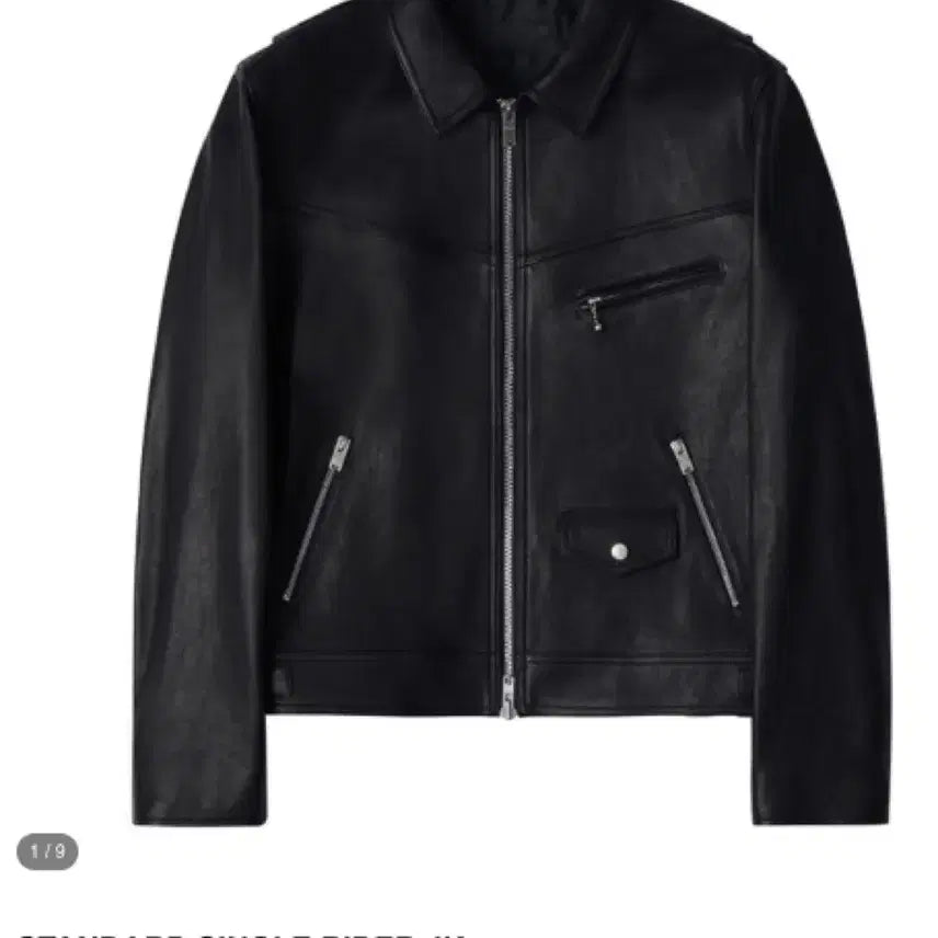 [BUNJANG] Noir Larmes Standard Single Rider Jacket / 느와르라르메스 스탠다드 싱글 라이더 자켓 46