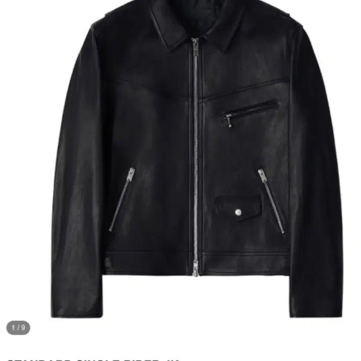 [BUNJANG] Noir Larmes Standard Single Rider Jacket / 느와르라르메스 스탠다드 싱글 라이더 자켓 46