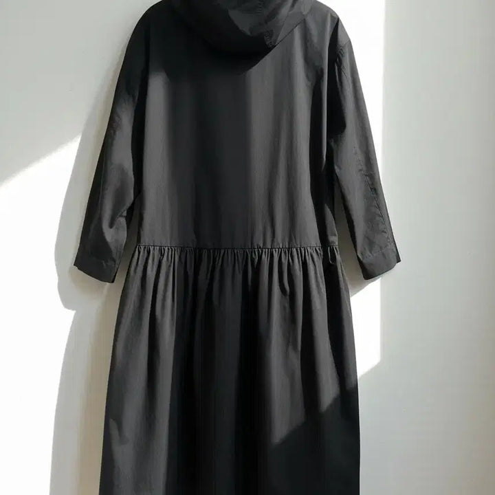 [BUNJANG] Arket Frill Long Cotton Jacket / 아르켓 프릴 롱 코튼 자켓