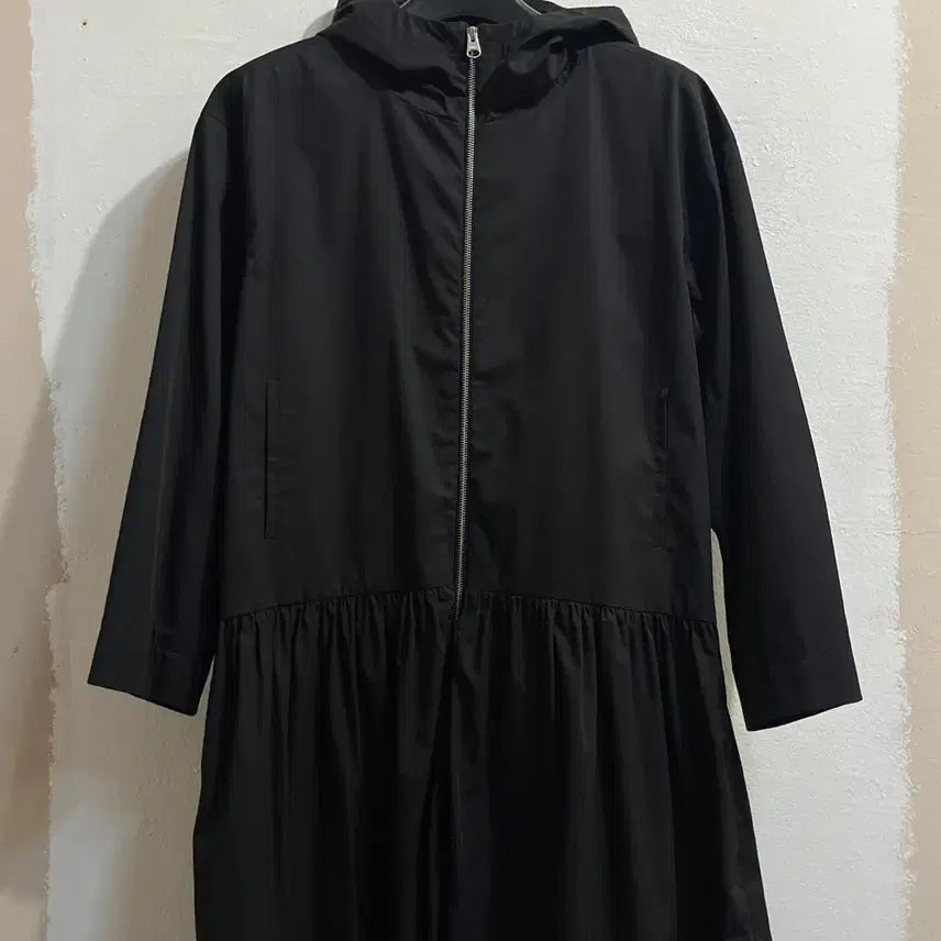 [BUNJANG] Arket Frill Long Cotton Jacket / 아르켓 프릴 롱 코튼 자켓
