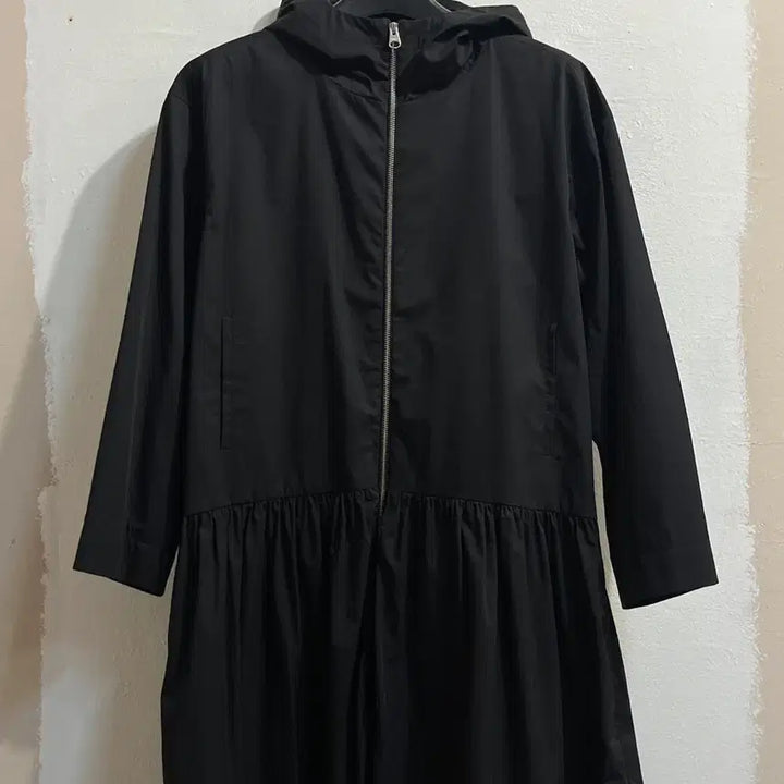 [BUNJANG] Arket Frill Long Cotton Jacket / 아르켓 프릴 롱 코튼 자켓