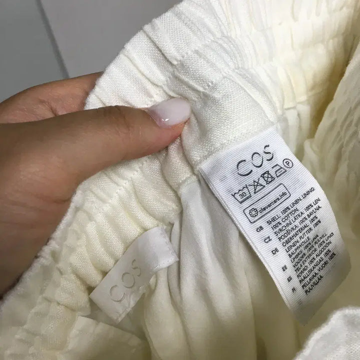 [BUNJANG] COS Linen Drawstring Trousers / COS 코스 린넨 드로스트링 트라우저 팬츠