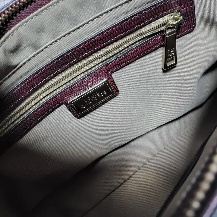 [BUNJANG] Louis Quatorze Embossed Leather Tote Bag / 루이까또즈 가방
