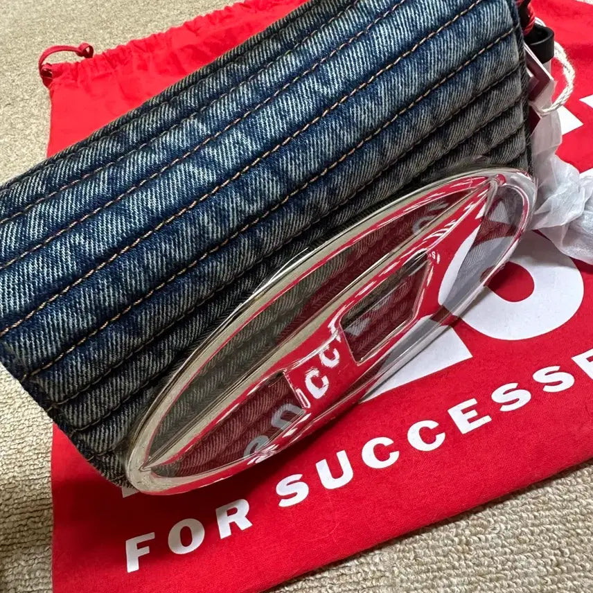 [BUNJANG] Diesel Denim Crossbody Bag / 디젤 데님백