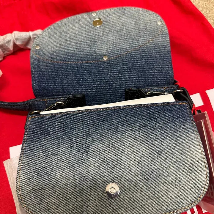 [BUNJANG] Diesel Denim Crossbody Bag / 디젤 데님백