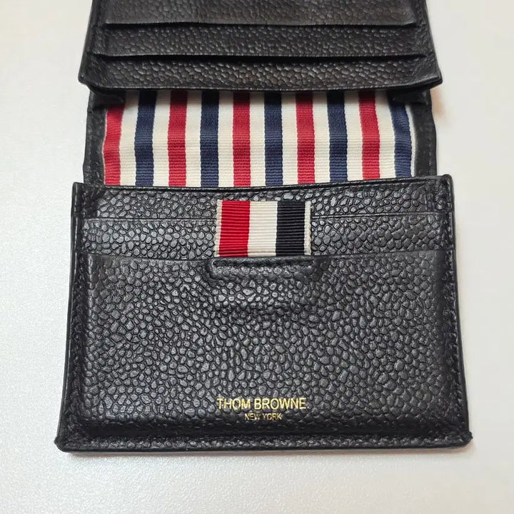 [BUNJANG] Thom Browne Black Card Wallet / 톰브라운 블랙 카드지갑