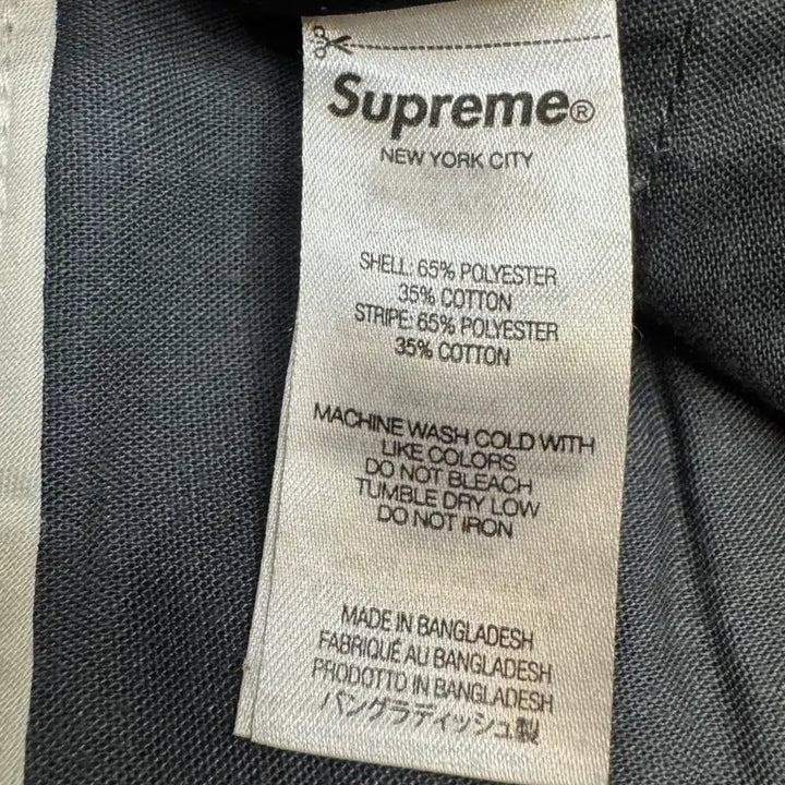 [BUNJANG] Supreme x Dickies 874 Stripe Work Pants Charcoal / [34] 슈프림 x 디키즈 스트라이프 874 워크 팬츠 차콜