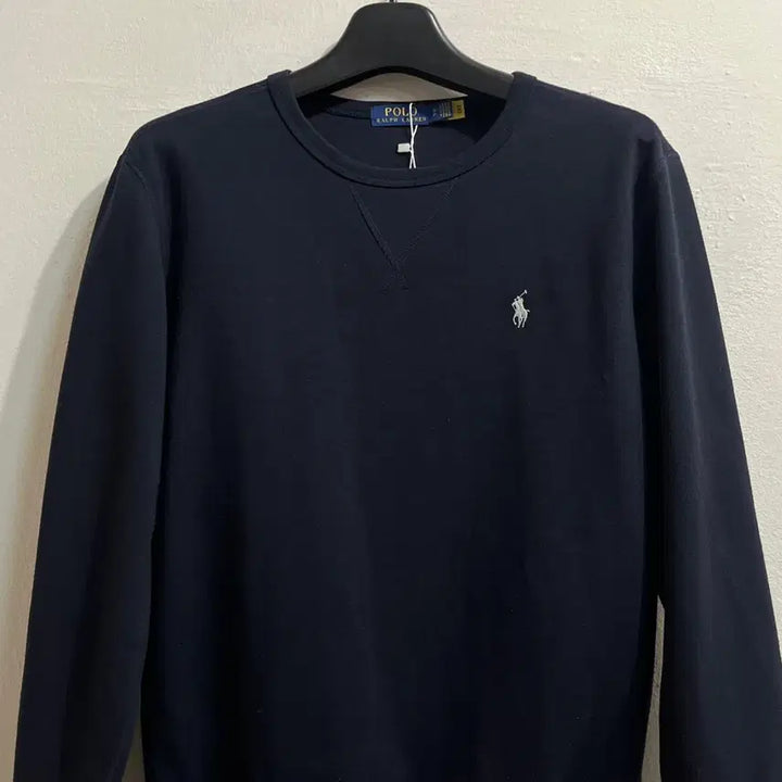 [BUNJANG] Polo Ralph Lauren Navy Crewneck / 폴로 랄프로렌 네이비 크루넥