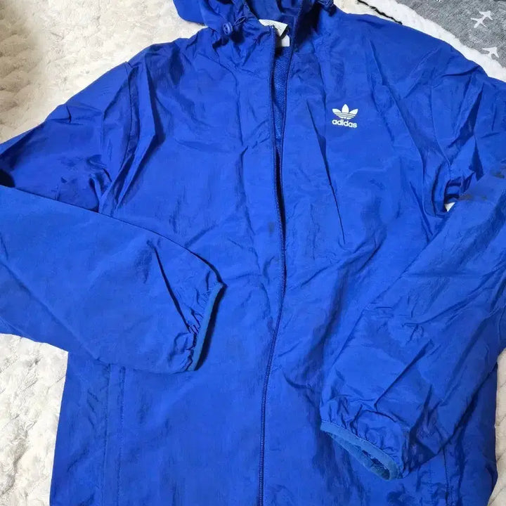 [BUNJANG] Adidas Windbreaker Jacket / 아디다스 바람막이 파랑 급처