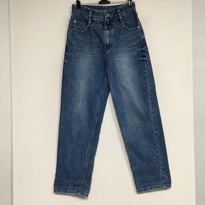 [BUNJANG] VOV Embroidered Denim Jeans / 24 VOV 보브 백 자수 워싱 데님 팬츠 61