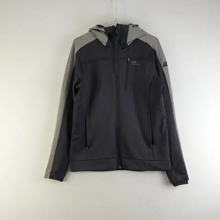 [BUNJANG] Nepa Unisex Black Track Suit Jacket / 네파 공용95 블랙 배색 트랙 수트 자켓 M1571