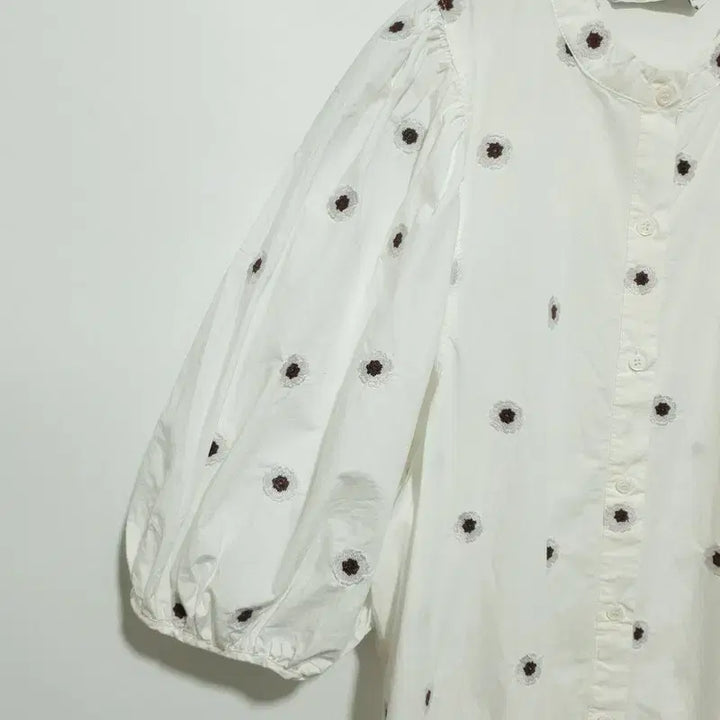[BUNJANG] ZARA Balloon Sleeve Embroidered Dress S / 자라 벌룬 소매 자수 원피스 S_S0706