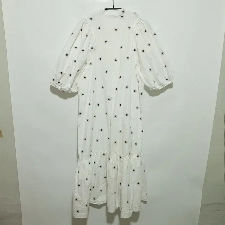 [BUNJANG] ZARA Balloon Sleeve Embroidered Dress S / 자라 벌룬 소매 자수 원피스 S_S0706