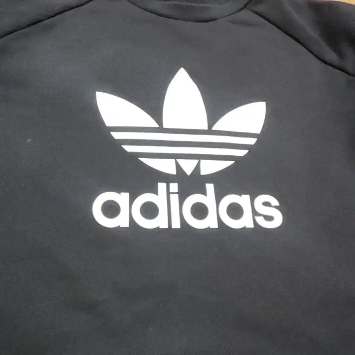[BUNJANG] Adidas Trefoil Crewneck Sweatshirt / [XXL] 아디다스 트레포일 크루 맨투맨 2XL 블랙