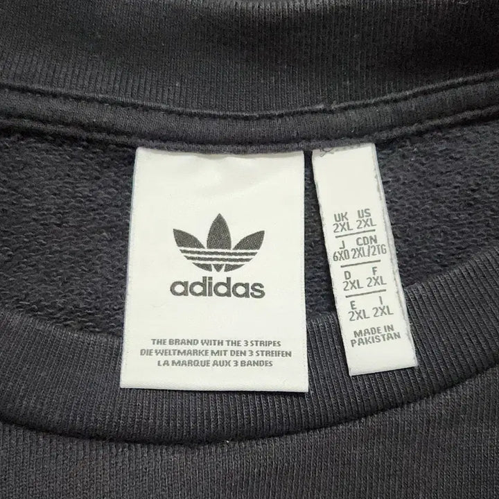 [BUNJANG] Adidas Trefoil Crewneck Sweatshirt / [XXL] 아디다스 트레포일 크루 맨투맨 2XL 블랙