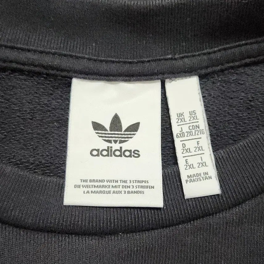 [BUNJANG] Adidas Trefoil Crewneck Sweatshirt / [XXL] 아디다스 트레포일 크루 맨투맨 2XL 블랙