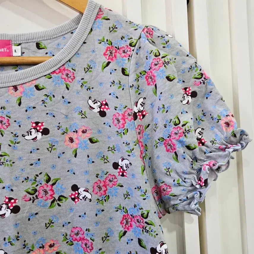 [BUNJANG] TOKYO DISNEY RESORT Mini Flower Print Dress / 미니 플라워 원피스