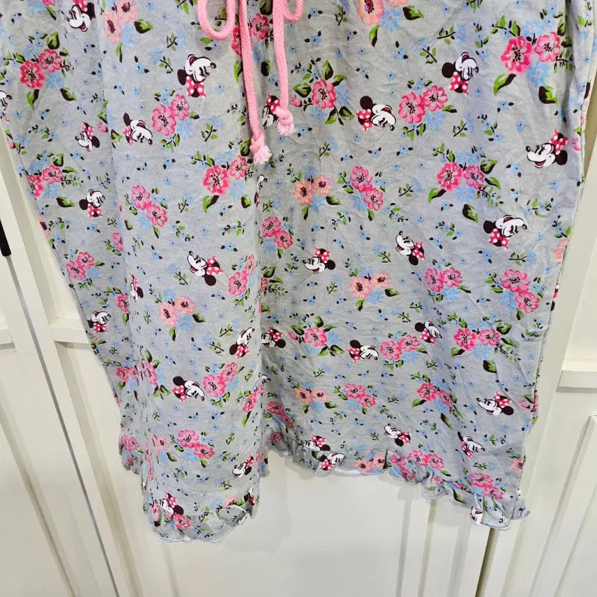 [BUNJANG] TOKYO DISNEY RESORT Mini Flower Print Dress / 미니 플라워 원피스