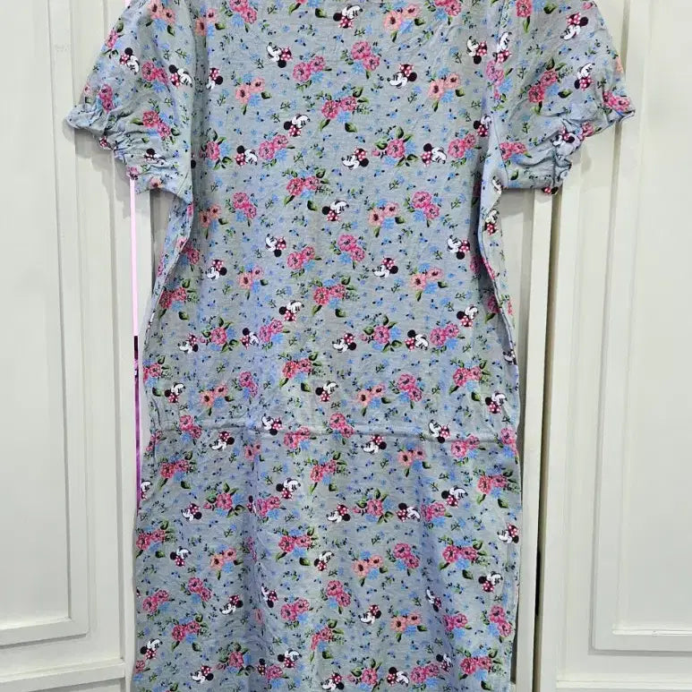 [BUNJANG] TOKYO DISNEY RESORT Mini Flower Print Dress / 미니 플라워 원피스