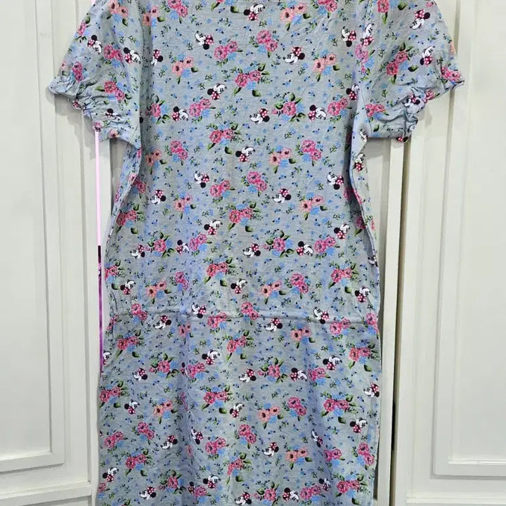 [BUNJANG] TOKYO DISNEY RESORT Mini Flower Print Dress / 미니 플라워 원피스