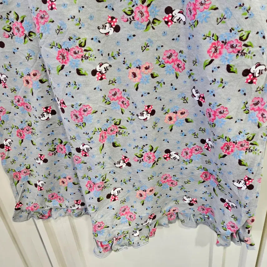 [BUNJANG] TOKYO DISNEY RESORT Mini Flower Print Dress / 미니 플라워 원피스