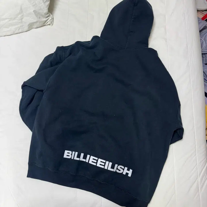[BUNJANG] Billie Eilish Black Hoodie / 빌리 아일리시 정품 블랙 후드티