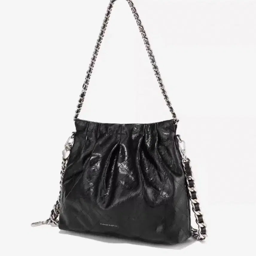 [BUNJANG] Black Chain Crossbody Bag / 체인 가방